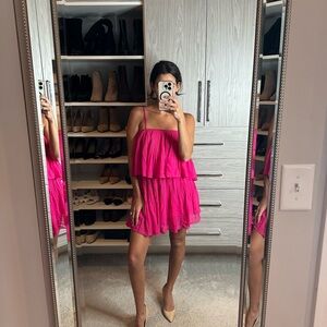 Pink Layered Romper